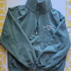 Hollister Green Fleece Pullover